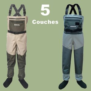 salopette de quart bleue