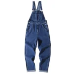 salopette classique jean bleu pour homme