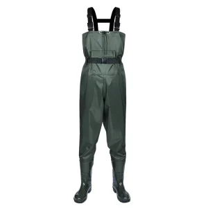 salopette de pêche avec bottes