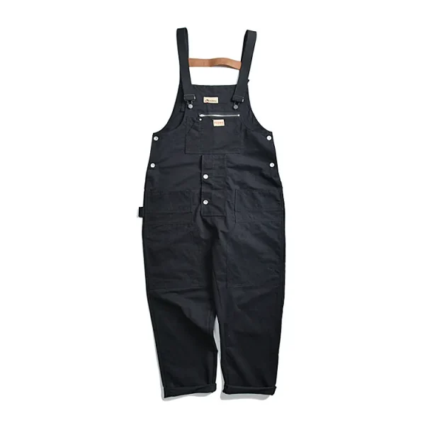 salopette homme jean noir