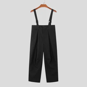 salopette noire pour homme