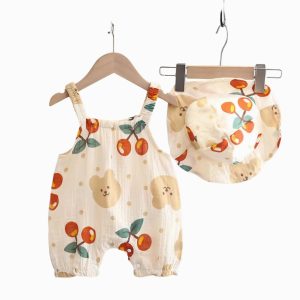 ensemble salopette bébé et bob