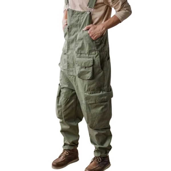 salopette cargo homme