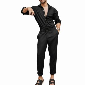 salopette combinaison homme élégante