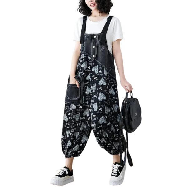 Salopette en Jean Femme Love