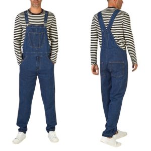 salopette pantalon jean brut