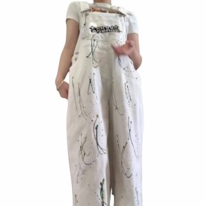 Salopette Femme Originale Blanche