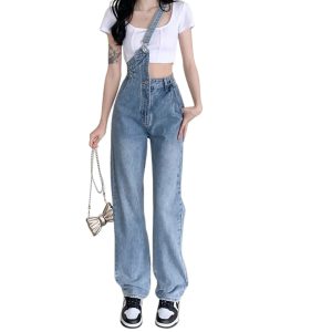 salopette femme jean