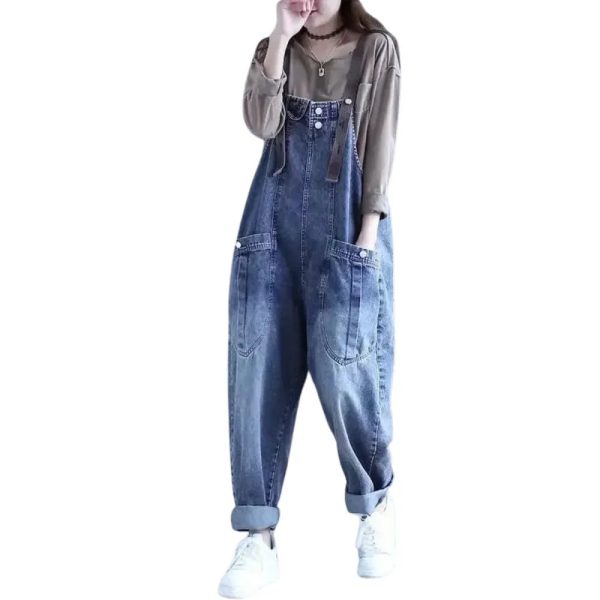 salopette femme jean