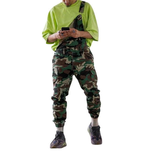 salopette camouflage homme
