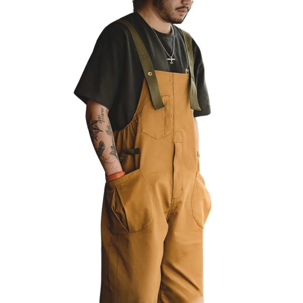 salopette vintage homme