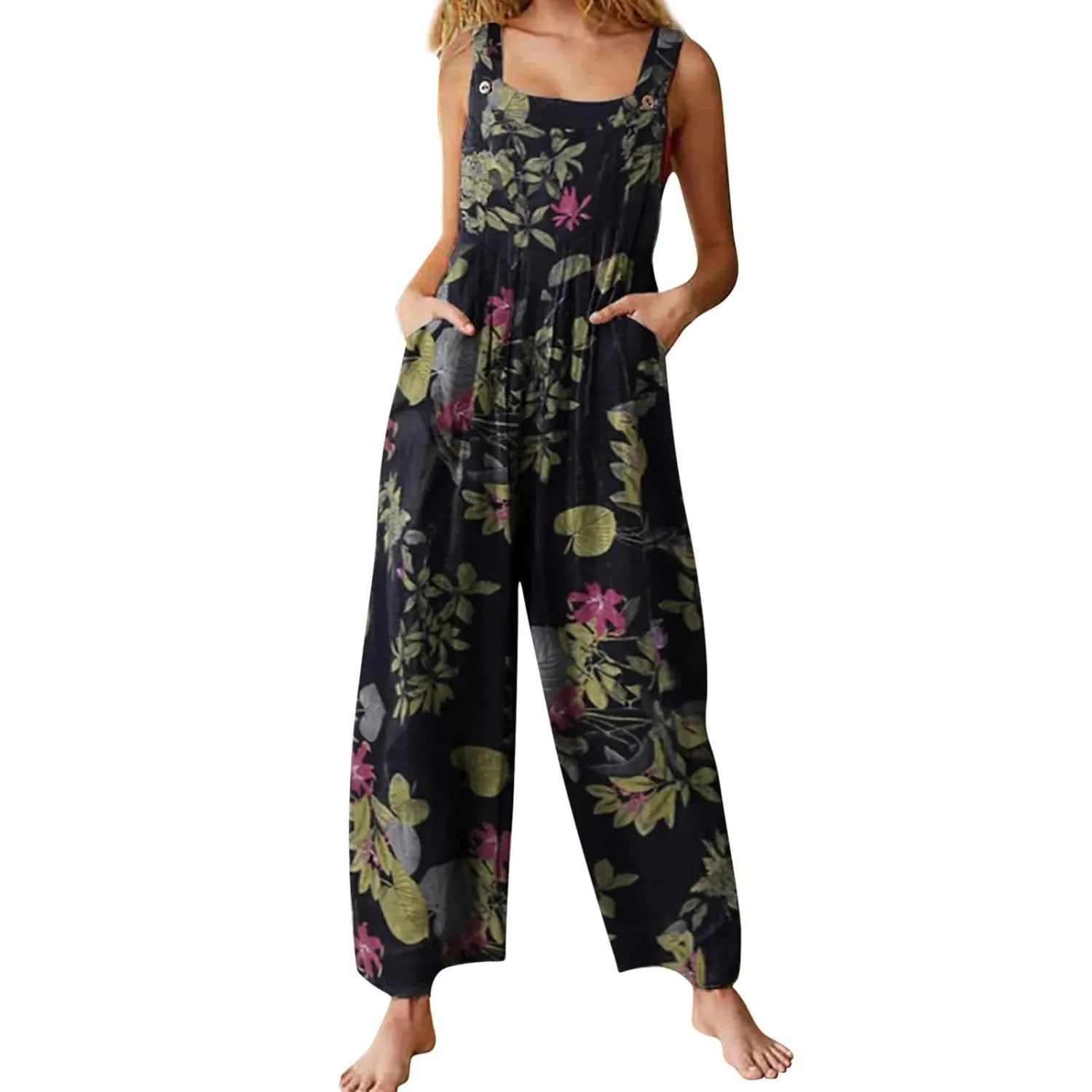 Salopette Confortable Patchwork